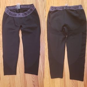 NWOT Gymshark leggings crop length .